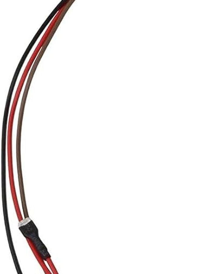 Childrens Electric Car Charger Socket 6V 12V 24V Round Port with Wiring Harness 17A Fuse - Image 1